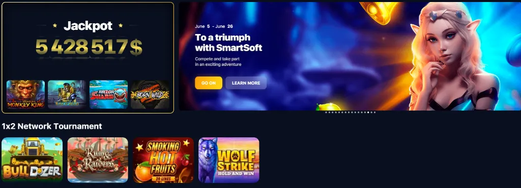 1Win casino tournaments
